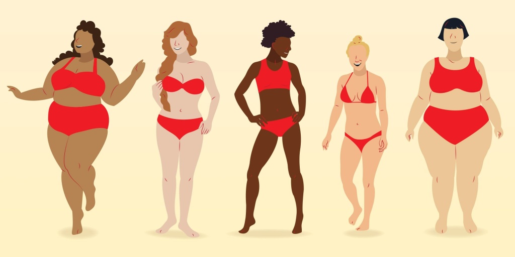 3 типа телосложения женщин